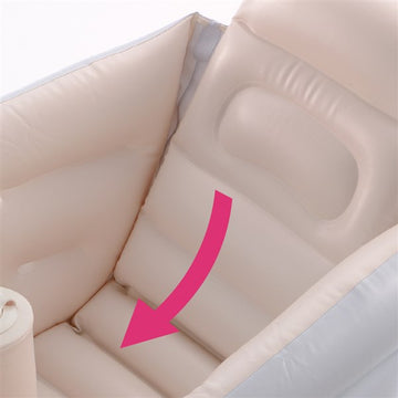 リッチェル ふかふか ベビーバス ステップアップ【送料無料 沖縄・一部地域を除く】